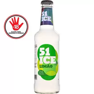 Oferta de Bebida Mista Alcoólica Gaseificada Limão 51 Ice 275ml por R$5,98 em Nagumo