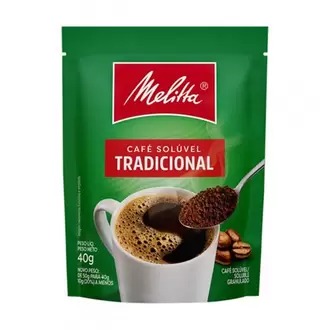 Oferta de Café Solúvel Granulado Tradicional Melitta 40g por R$4,98 em Nagumo