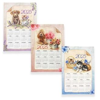 Oferta de Pano de Copa Calendario 2025 C Est 0,43 X 0,62 por R$9,9 em Niazi Chohfi