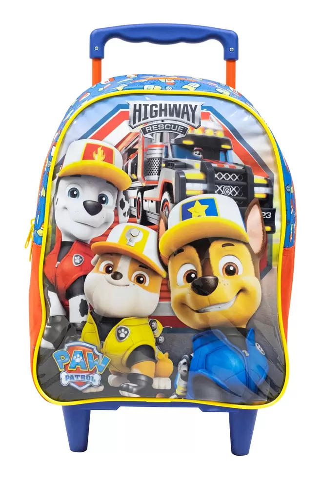 Oferta de MALA COM RODAS 16 PAW PATROL por R$164,92 em Niazi Chohfi