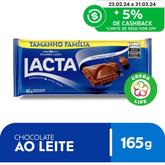 Oferta de Chocolate Lacta Ao Leite 165g por R$11,96 em Nordestão