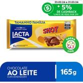 Oferta de Chocolate ao leite com amendoim Shot 165g por R$11,99 em Nordestão