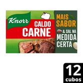 Oferta de Caldo Knorr Carne 114g 12 cubos por R$3,59 em Nordestão
