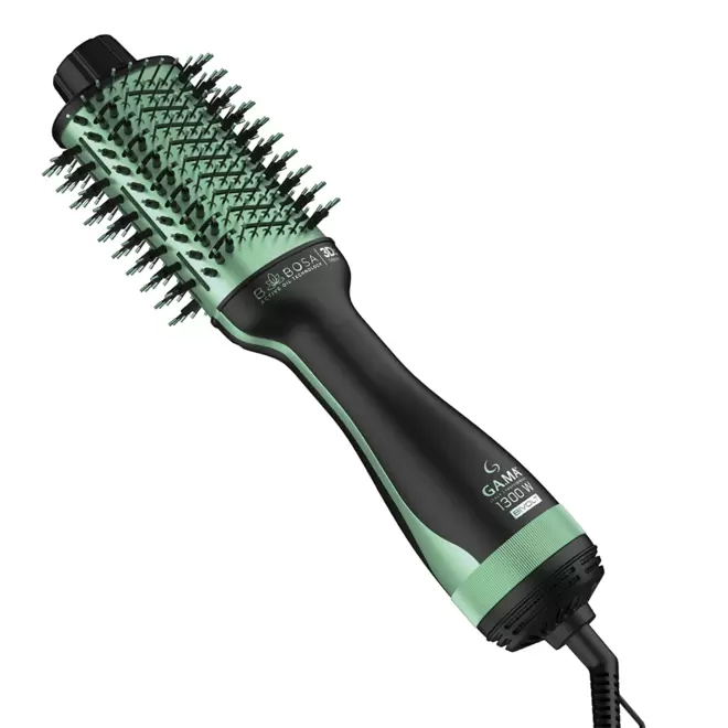 Oferta de Escova Secadora Babosa Brush Gama Italy, 3D, 1300W - Preto / Verde por R$169,9 em Novo Mundo