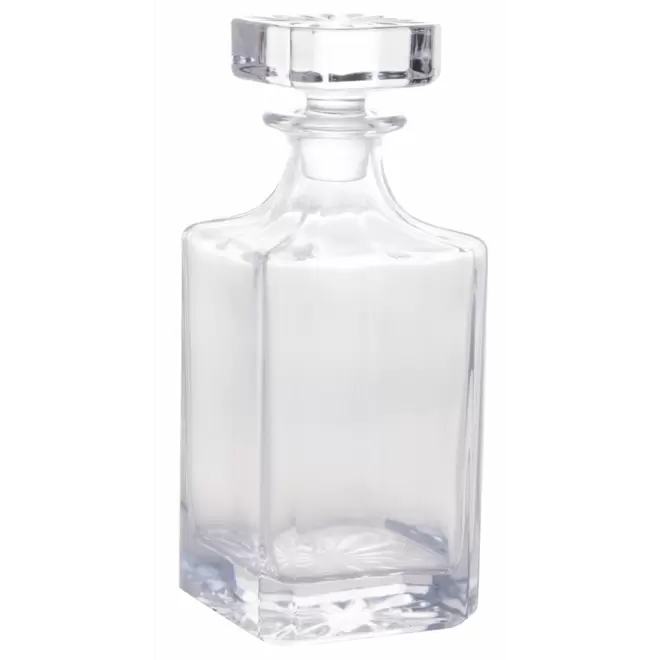 Oferta de Garrafa Decanter Cristal Wolff, 750ml, Transparente - 27774 por R$37 em Novo Mundo