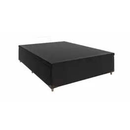 Oferta de Box Baú Casal Base Prime Suede Preto 138X188X43 S. E. Movelaria por R$772 em NovoLare