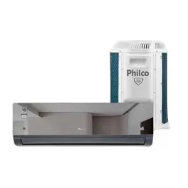 Oferta de Ar Condicionado Split Inverter Philco Espelhado 12.000 BTUs Quente e Frio PAC12000IQFM15E 220V por R$2552 em NovoLare