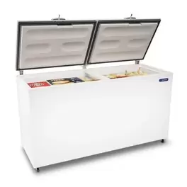 Oferta de Freezer Horizontal Metalfrio 546 Litros DA550 dupla ação 2 portas Branco 110V por R$3678 em NovoLare