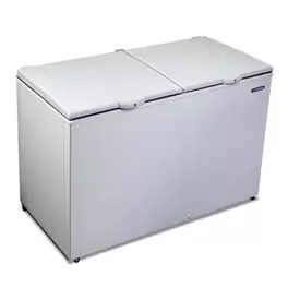 Oferta de Freezer Horizontal Metalfrio 419 litros DA420 2 portas Branco 110v por R$3242 em NovoLare