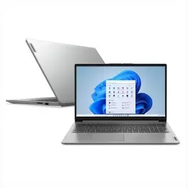 Oferta de Notebook Lenovo Ultrafino IdeaPad 1 i3-1215U 8GB 256GB SSD Windows Home 15.6" por R$2382 em NovoLare