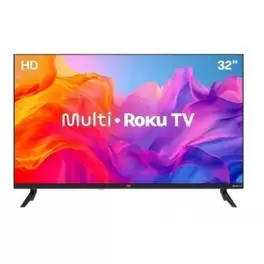 Oferta de TV Smart 32" HD Dled Multi Roku Wi-fi Dolby Audio TL052M por R$829 em NovoLare