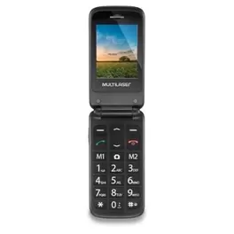 Oferta de Celular Multilaser Flip Vita Dual Chip Mp3 Dourado - P9043 por R$135 em NovoLare