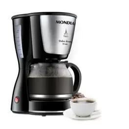 Oferta de Cafeteira Elétrica Mondial Dolce Arome Inox C-32 32x 800W 110v por R$169 em NovoLare