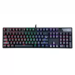 Oferta de Teclado Mecânico Gamer Brhight USB Anti-Ghosting Leds RGB Spectre GTC564 por R$91 em NovoLare