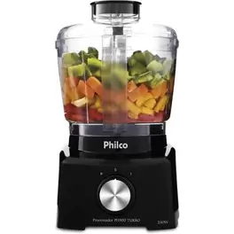 Oferta de Multiprocessador Philco Preto Turbo Ph900 250w 110v por R$148 em NovoLare