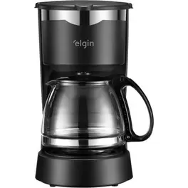 Oferta de Cafeteira Elétrica Coffe Break 15 Xícaras CF150 Preta Elgin 675W 110V por R$69 em NovoLare