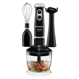 Oferta de Mixer Mondial M-14 3 Em 1 Lâmina Em Aço Inox 600ml 350w 110v por R$137 em NovoLare