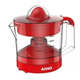 Oferta de Espremedor De Frutas Arno Suco Express 0,75l Vermelho 110v por R$91 em NovoLare