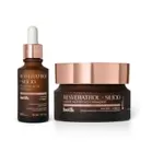 Oferta de Combo Resveratrol E Silício: Sérum Facial 30ml + Creme Nutritivo Firmador 40g por R$251,8 em O Boticário