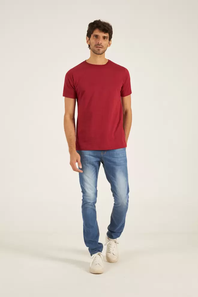 Oferta de Calça Jeans slim Caio por R$149,99 em Opção Jeans