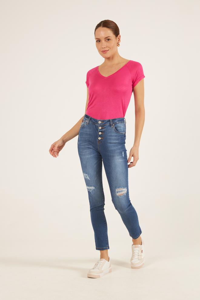 Oferta de Calça jeans skinny Toronto por R$139,99 em Opção Jeans
