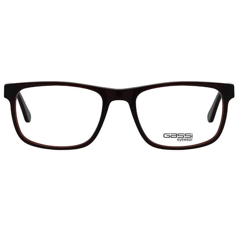 Oferta de Óculos de grau Gassi Theo - Marrom por R$149,99 em Óticas Gassi