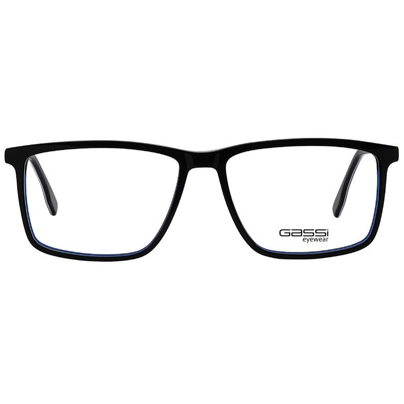 Oferta de Óculos de grau Gassi Oki - Preto/ Azul por R$149,99 em Óticas Gassi