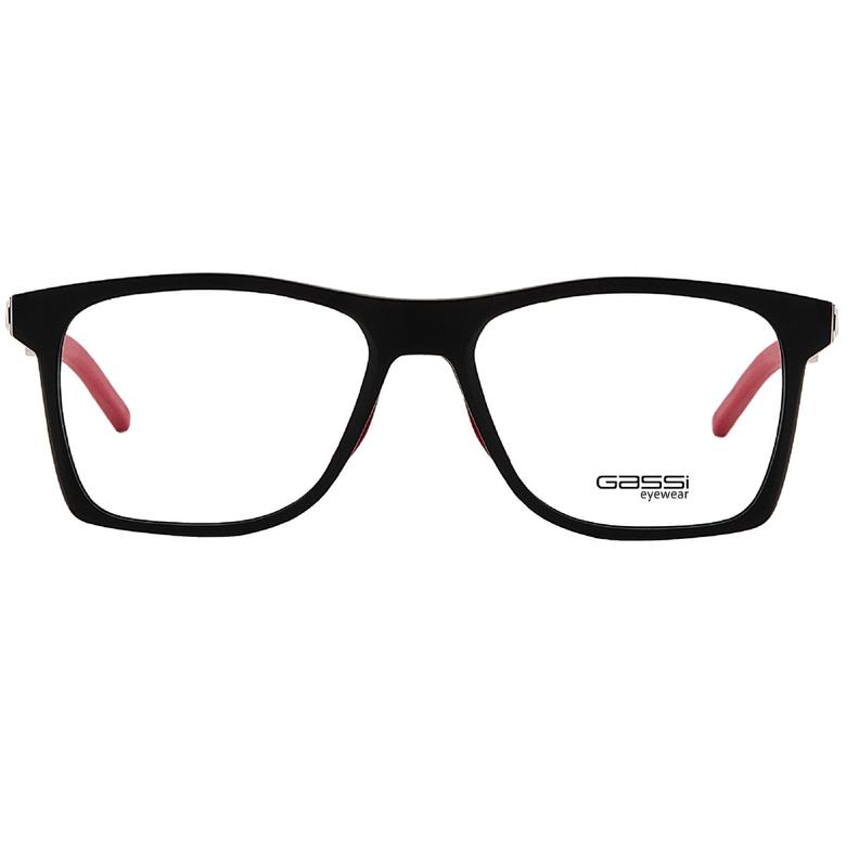 Oferta de Óculos de grau Gassi Luke - Preto/ Vermelho por R$149,99 em Óticas Gassi