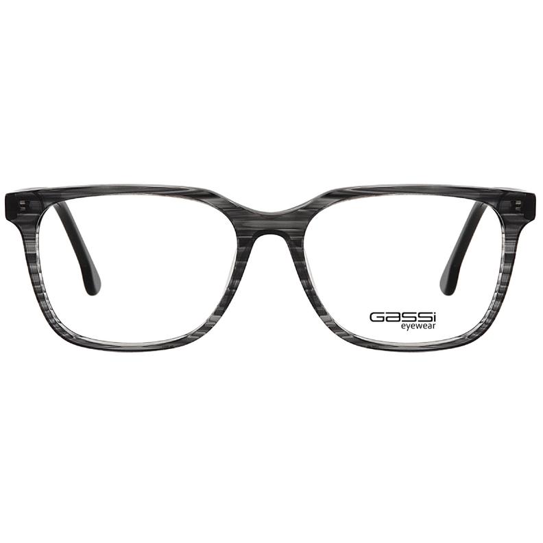 Oferta de Óculos de grau Gassi João - Cinza Transparente por R$149,99 em Óticas Gassi