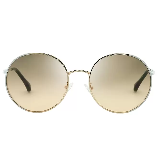 Oferta de Óculos de Sol Gassi Veneza Branco e Dourado por R$149,99 em Óticas Gassi