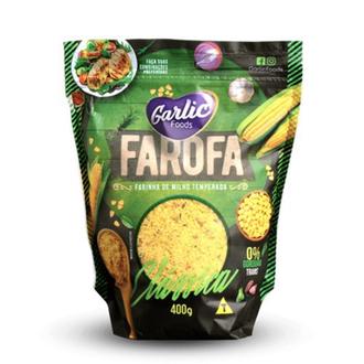 Oferta de Farofa de Milho Garlic Foods Clássica 400g por R$9,99 em Ourinhos Hipermercado