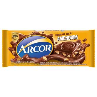 Oferta de Chocolate Barra Arcor Ao Leite com Amendoim 80G por R$4,99 em Ourinhos Hipermercado
