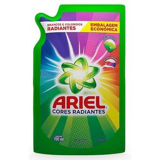 Oferta de Detergente Liquido Lava Roupas Refil Ariel 700ml por R$8,99 em Ourinhos Hipermercado