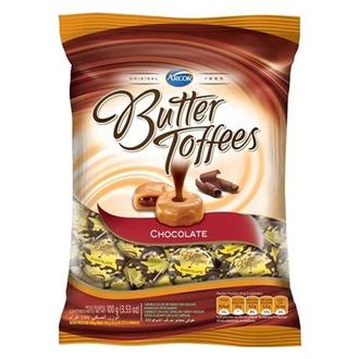 Oferta de Bala Butter Toffees Sabor Chocolate Arcor 100G por R$5,58 em Ourinhos Hipermercado