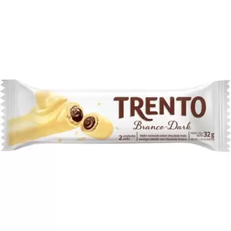 Oferta de Chocolate Branco Trento 32g  por R$2,29 em Ourinhos Hipermercado