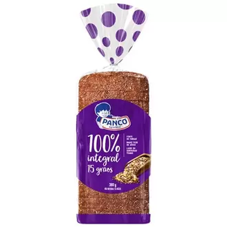 Oferta de Pão de Forma 100% Saudável 15 Grãos Panco 380g por R$10,29 em Ourinhos Hipermercado