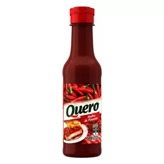 Oferta de Molho de Pimenta Quero 150Ml por R$4,49 em Ourinhos Hipermercado