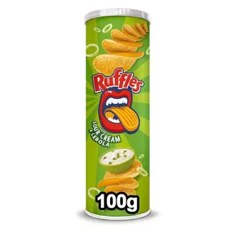 Oferta de Batata Ondulada Sour Cream E Cebola Em Tubo Ruffles 100g por R$9,98 em Ourinhos Hipermercado