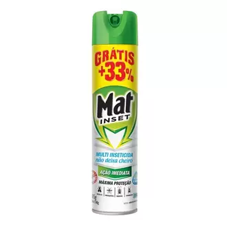 Oferta de Inseticida Mat Inset Multi sem Cheiro Aerosol 360 Ml por R$11,99 em Ourinhos Hipermercado