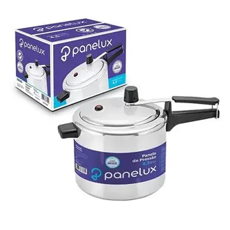 Oferta de Panela de Pressão Alumínio Polido Panelux 4,5l 1un por R$39,99 em Ourinhos Hipermercado