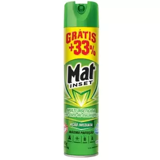 Oferta de Inseticida Multi Mat Inset Eucalipto Embalagem 400Ml Grátis +33% por R$11,99 em Ourinhos Hipermercado