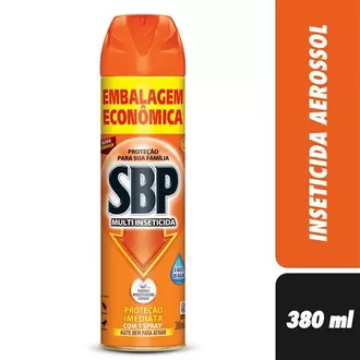 Oferta de Inseticida Aerossol Sbp Multi 380ml Embalagem Econômica por R$16,99 em Ourinhos Hipermercado