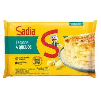 Oferta de Lasanha 4 Queijos Sadia 350g por R$9,9 em Ourinhos Hipermercado