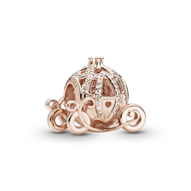 Oferta de Charm Disney Carruagem Brilhante Da Cinderela - Pandora Rose™ por R$1649 em Pandora