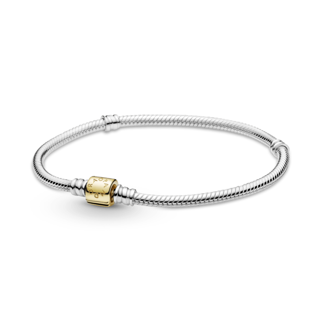 Oferta de Bracelete Pandora Moments Celebração Com Ouro 14k por R$5829 em Pandora