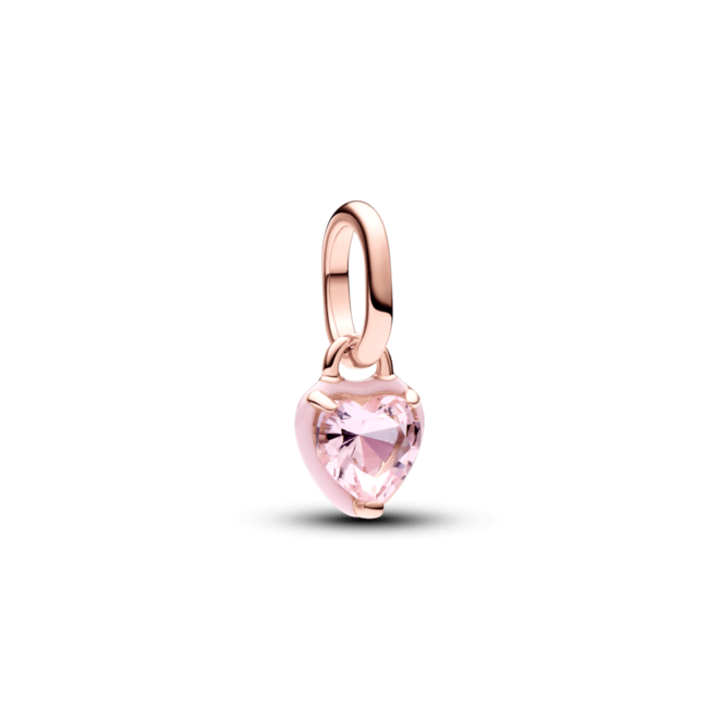 Oferta de Mini Charm Pendente Ouro Rosé Coração Chakra Rosa por R$659 em Pandora