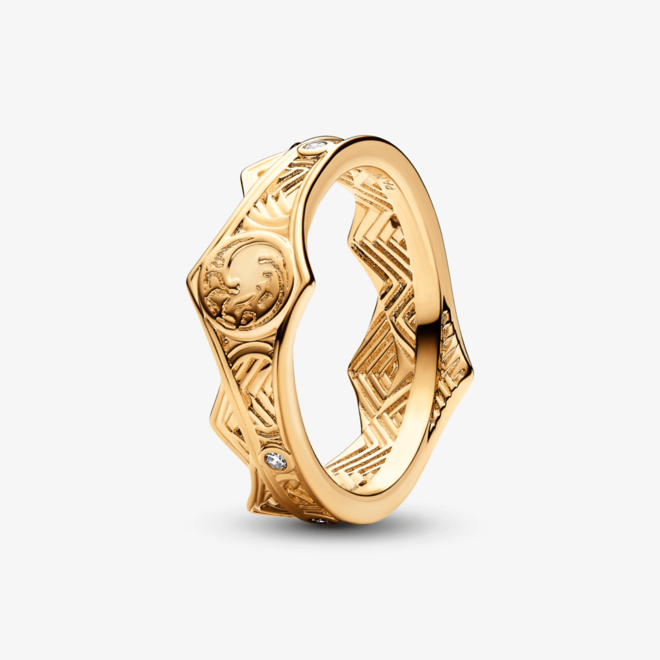 Oferta de Anel de Ouro GOT - Coroa Casa do Dragão por R$1589 em Pandora