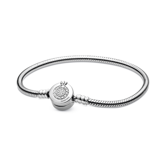 Oferta de Bracelete Coroa Em O Brilhante Signature Pandora por R$1169 em Pandora