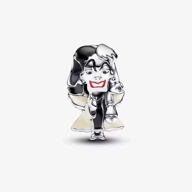 Oferta de Charm Prata Disney Cruella de Vil - 101 Dalmatas por R$559,5 em Pandora