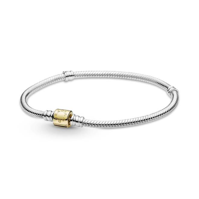 Oferta de Bracelete Pandora Moments Celebração Com Ouro 14k por R$1910,7 em Pandora